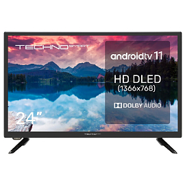 Телевизор Techno Smart KDG24GR680ANTS 24 дюйма с Android TV черный