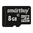Карта памяти Smartbuy SB8GBSDCL10 MicroSDHC 8Gb Class 10 с адаптером SD