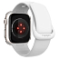 Чехол для Apple Watch 45 мм пластиковый тонкий Spigen Thin Fit прозрачный
