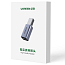 Переходник USB B - Type-C (папа - мама) Ugreen US382 серый