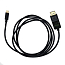 Кабель Type-C - DisplayPort (папа-папа) 1 м 4K 60Hz v1.2 черный