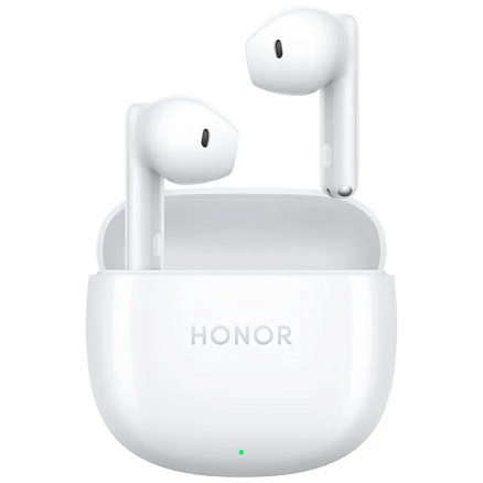 Наушники TWS беспроводные Honor Earbuds X6 вкладыши с микрофоном белые