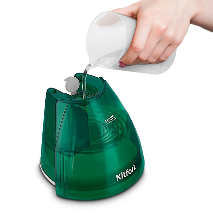 Отпариватель ручной Kitfort KT-9243 зеленый
