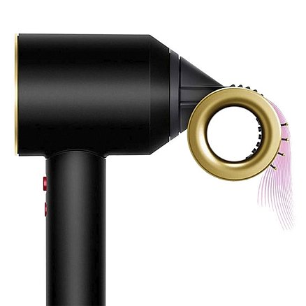Фен-стайлер Dyson Supersonic HD15 черный оникс-золото