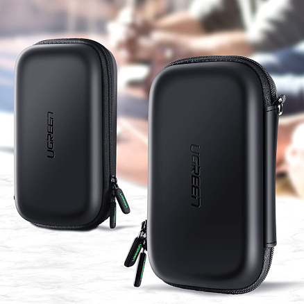 Сумочка-органайзер для аксессуаров Ugreen LP128 размер S черная