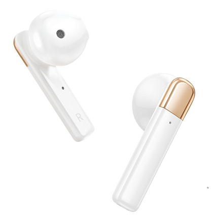 Наушники TWS беспроводные Bluetooth Baseus Encok W2 AirNora вкладыши с микрофоном белые