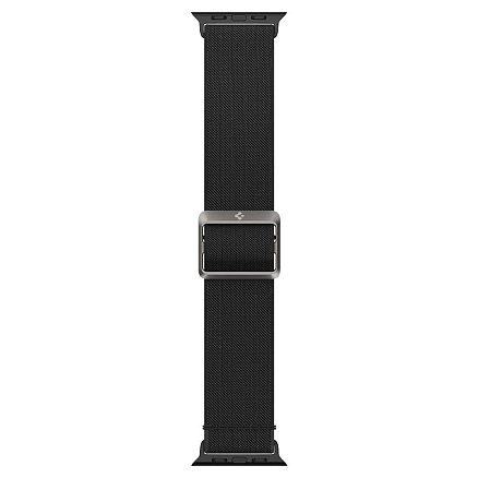 Ремешок-браслет для Apple Watch 38, 40 и 41 мм текстильный Spigen Fit Lite черный