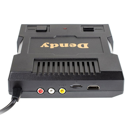 Игровая приставка Dendy Smart 8/16Bit 567 игр с двумя геймпадами черная