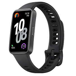 Фитнес браслет Huawei Band 10 пластиковый черный