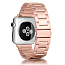 Ремешок-браслет для Apple Watch 42 и 44 мм металлический Nova Metal розовое золото