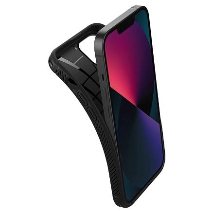 Чехол для iPhone 13 mini гелевый Spigen SGP Rugged Armor черный
