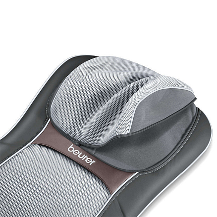 Массажная накидка (массажер) на кресло для спины и шеи Шиацу с подогревом Beurer MG 295 черная