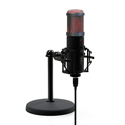 Микрофон для стрима Ritmix RDM-260 черный