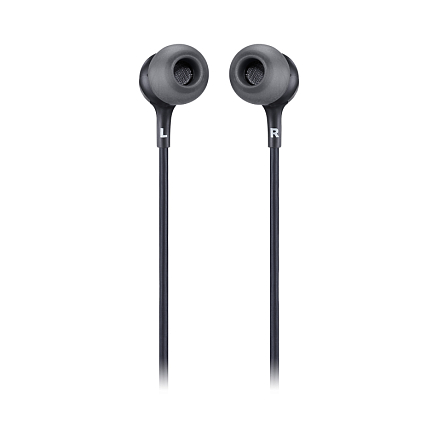 Наушники JBL Live 100 вакуумные с микрофоном черные