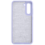 Чехол для Samsung Galaxy S21 FE силиконовый VLP Silicone Case фиолетовый