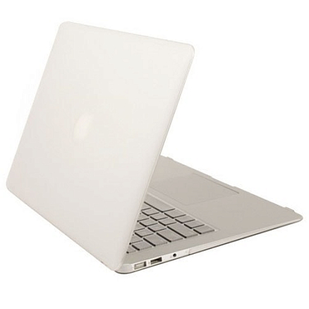 Чехол для Apple MacBook Air 13 A1466 дюймов пластиковый матовый Enkay Translucent Shell слоновая кость