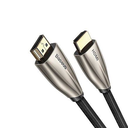 Кабель HDMI - HDMI (папа - папа) длина 5 м версия 2.0 4K 60Hz Baseus Horizontal черный