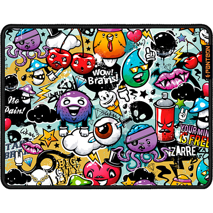 Коврик для мышки Jet.A Panteon GP-90SS Speed control Graffiti II S игровой