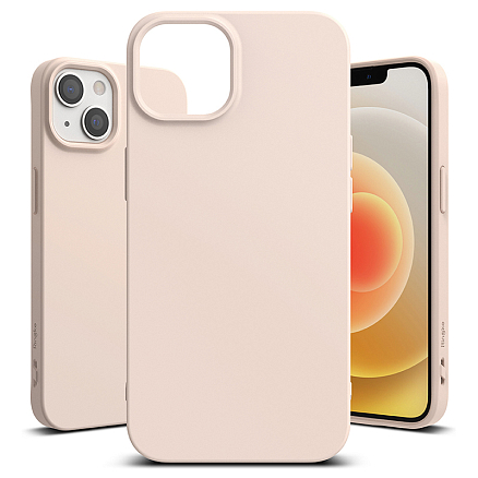 Чехол для iPhone 13 mini гелевый ультратонкий Ringke Air S розовый