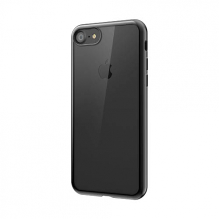 Чехол для iPhone 7, 8 гелевый SwitchEasy Flash прозрачный серый
