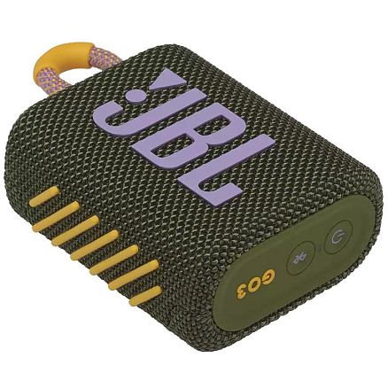 Портативная колонка JBL Go 3 с защитой от воды хаки