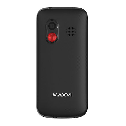 Мобильный телефон Maxvi B100ds с док-станцией для зарядки WC-111 черный