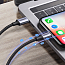 Кабель Type-C - Lightning для зарядки 1,5 м 3А MFi Ugreen US304 (быстрая зарядка PD) черный