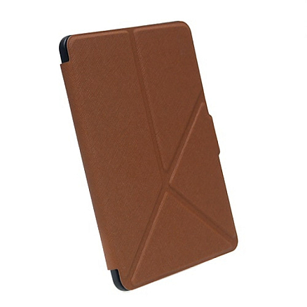 Чехол для Amazon Kindle Paperwhite (2015), 3 (2017) кожаный Nova-06 Origami коричневый