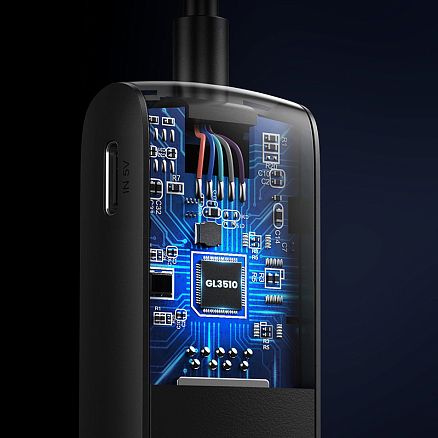 USB 3.0 HUB (разветвитель) на 4 порта Ugreen CM416 длина 25 см черный