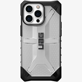 Чехол для iPhone 13 Pro гибридный для экстремальной защиты Urban Armor Gear UAG Plasma прозрачный