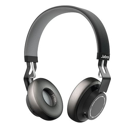 Наушники беспроводные Bluetooth Jabra Move Wireless накладные с микрофоном черные