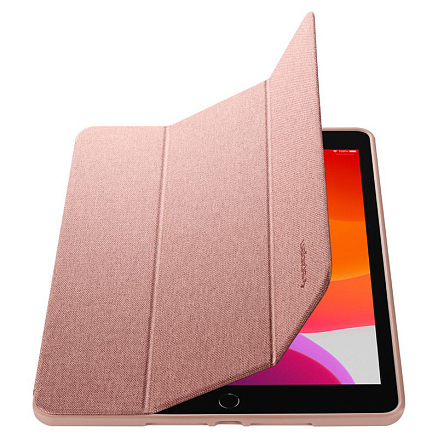 Чехол для iPad 10.2, 10.2 2020 книжка Spigen Urban Fit розовый