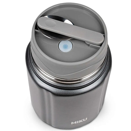 Термос для еды Miku TH-FD-780 780 мл серый
