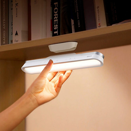 Светильник-ночник магнитный Baseus Magnetic Stepless Dimming Pro белый