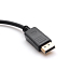 Переходник (преобразователь) DisplayPort - VGA (папа - мама) 15 см Cablexpert черный