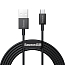Кабель USB - MicroUSB для зарядки 2 м 2A Baseus Superior черный