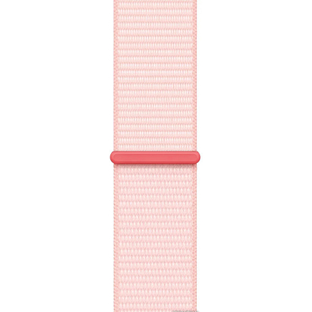 Умные часы Apple Watch 9 41 мм с текстильным ремешком алюминиевые розовые