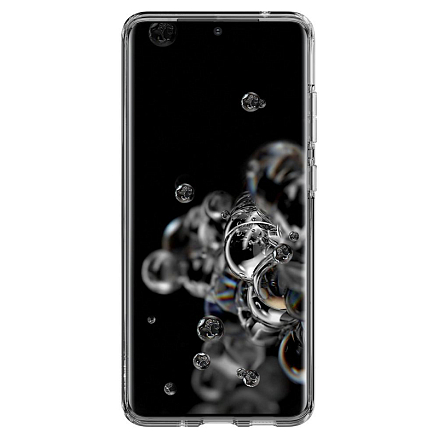 Чехол для Samsung Galaxy S20 Ultra гелевый ультратонкий Spigen SGP Liquid Crystal прозрачный