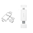 Картридер Type-C, USB 3.2 Gen1 для MicroSD и NanoSD Huawei белый