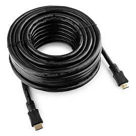 Кабель HDMI - HDMI (папа - папа) длина 15 м версия 1.4 Cablexpert черный