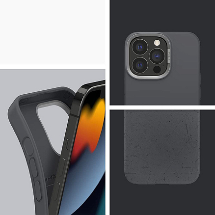 Чехол для iPhone 13 mini гелевый Spigen Cyrill Palette Color Brick серый