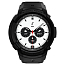 Чехол с ремешком для Samsung Galaxy Watch 4 Classic 42 мм гелевый Spigen Rugged Armor Pro черный