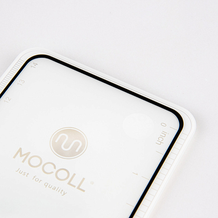 Защитное стекло для Samsung Galaxy A33 5G, A32 5G, M32, A31, M21, M31, A50, A20, A30, A30s на весь экран противоударное Mocoll Storm 2.5D черное