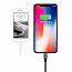 Кабель USB - Lightning для зарядки iPhone 1,8 м 2A плетеный Baseus Yiven черный