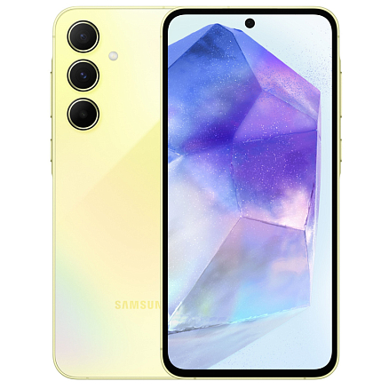 Смартфон Samsung Galaxy A55 SM-A556E 8Gb/256Gb желтый
