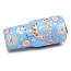 Термокружка Rambler Tumbler 900мл Pattern Reindeer голубая