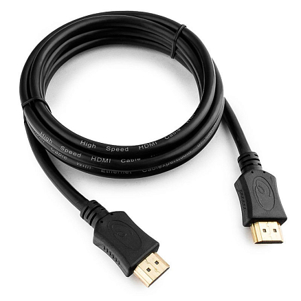 Кабель HDMI - HDMI (папа - папа) длина 1,8 м версия 1.4 Cablexpert черный