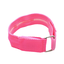 Фликер светодиодный на плечо Nova ArmBand розовый