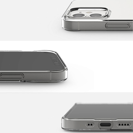 Чехол для iPhone 12 Mini гелевый ультратонкий Ringke Air прозрачный