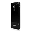 Чехол для HTC One Max гелевый с блестками iMuca Cool Color черный + пленка
